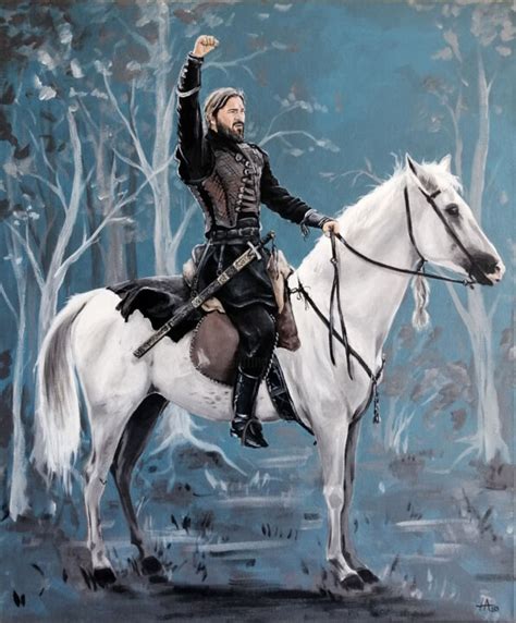 alina nikitina|On A Horse (На Коне), Painting by Alina Nikitina.